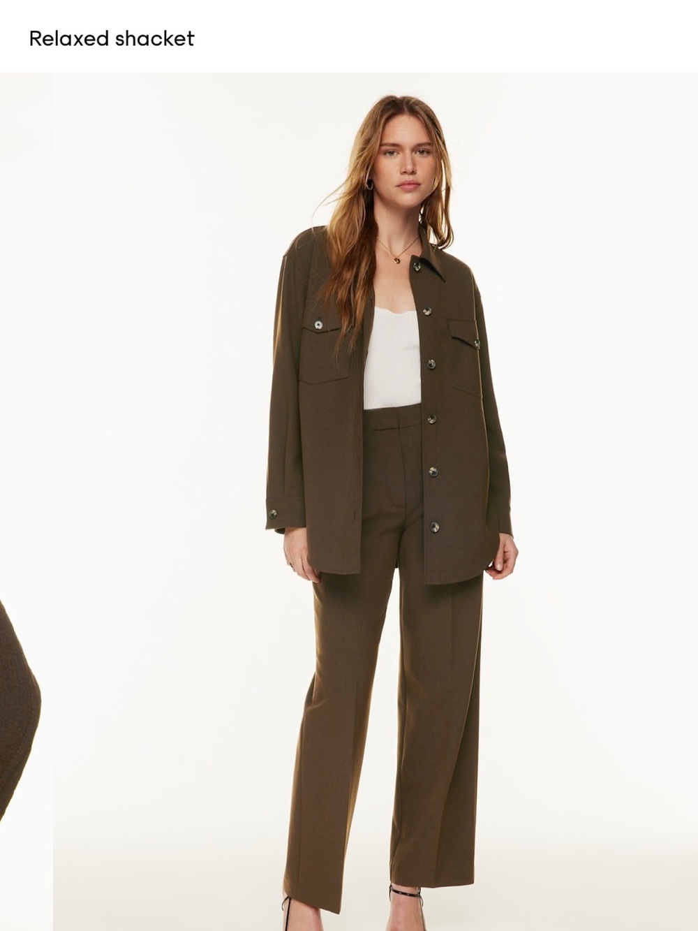 Aritzia Wilfred the Ganna shirt jacket grey size 2xs fits small médium